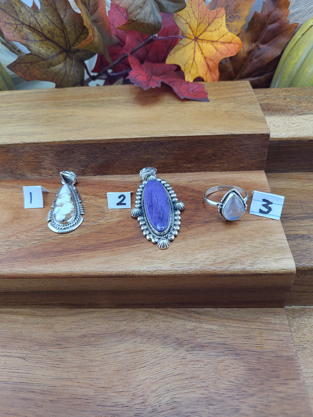 RESERVED FOR:  LuLu - 10/12/2024 - 3 Sterling Silver Items