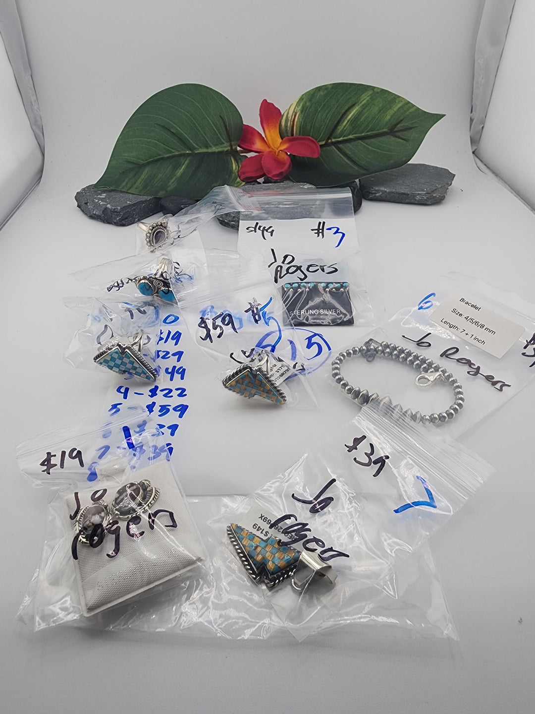Jo Rogers - 4/10/26 PM - 8 925 Sterling Silver Items