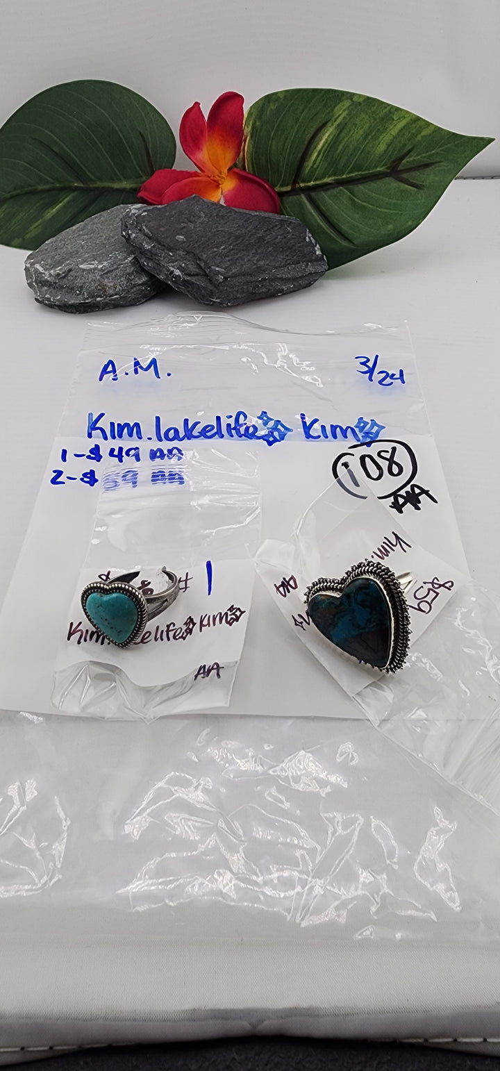 RESERVED FOR: kim.lakelife✨️kim✨️- 3/24/2025 A.M. Live Show - 2 Sterling Silver Items