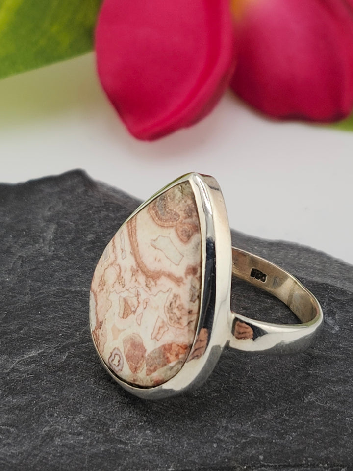 Mexican Jasper Ring Size 9