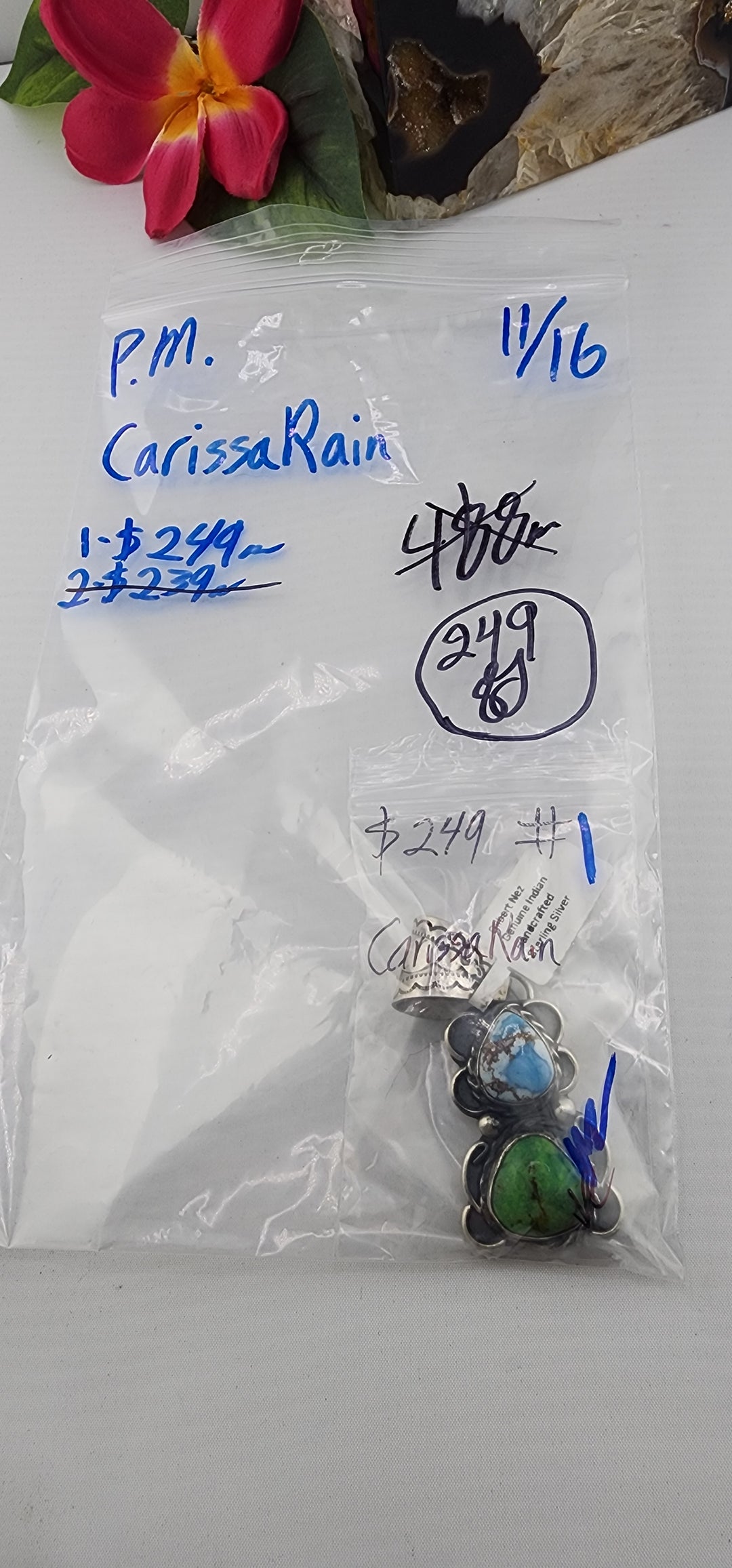 PM SHOW 48HR - RESERVED FOR: CarissaRain - 11/16/2025 TikTok Live Show - 1 Sterling Silver Items