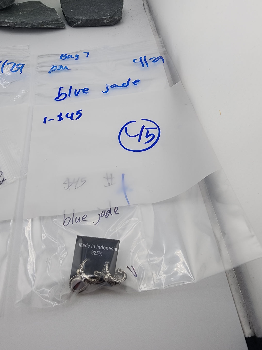 Blue jade *BAG 7* - 4/29/26 PM - 1  925 Sterling Silver Items
