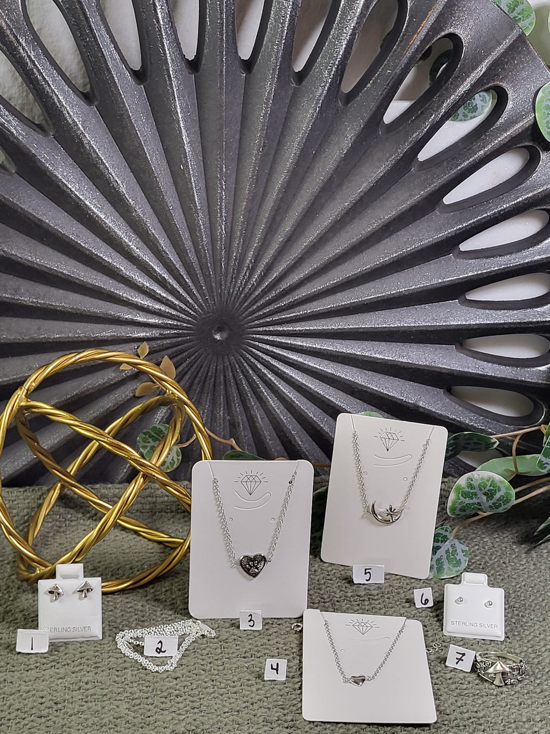 RESERVED FOR: kaitlynzoie 8/30/24 - 7 Sterling Silver Items