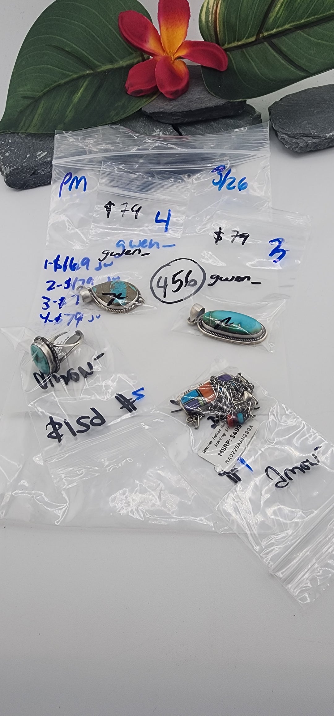 gwen_ -  3/26/26 - 4 925 Sterling Silver Items