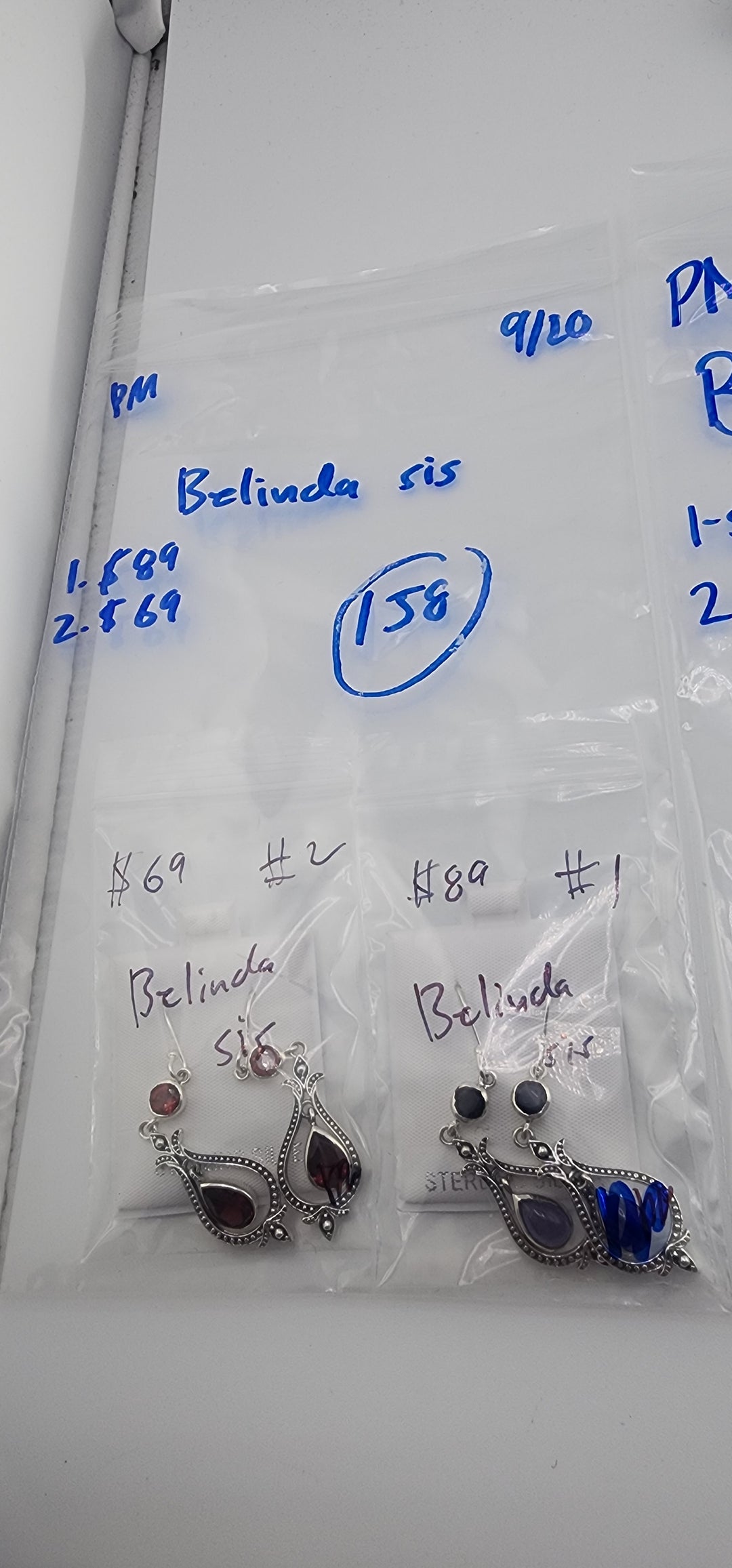 PM SHOW 48HR - RESERVED FOR: Belinda sis  - 9/20/2025 FL tiktok Live Show -2 Sterling Silver Items