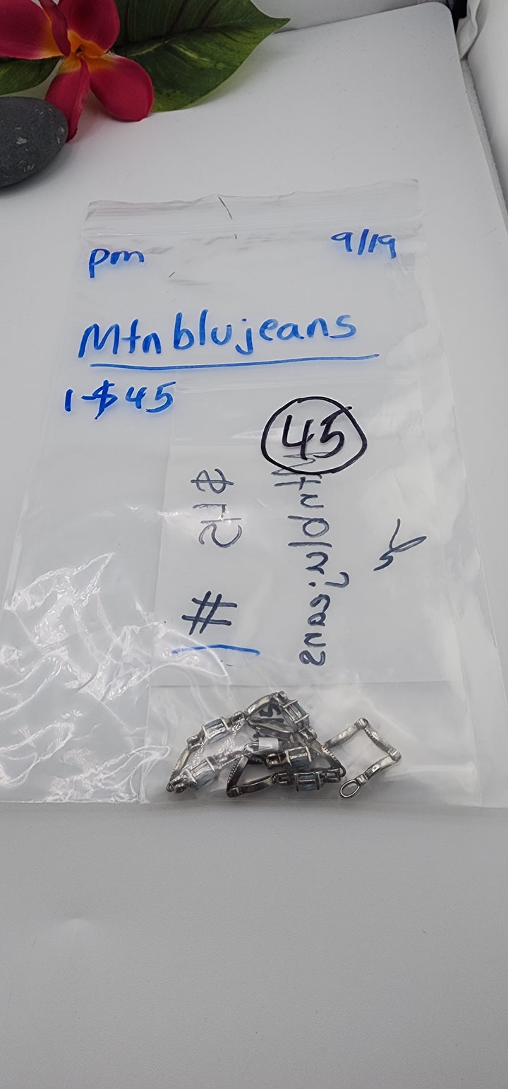 PM SHOW 48HR - RESERVED FOR: Mtnblujeans - 9/19/2025 FL tiktok Live Show - 1 Sterling Silver Items