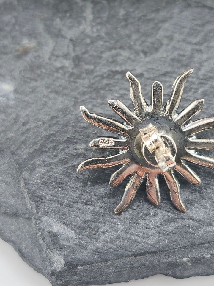 Red Italian Coral Earrings