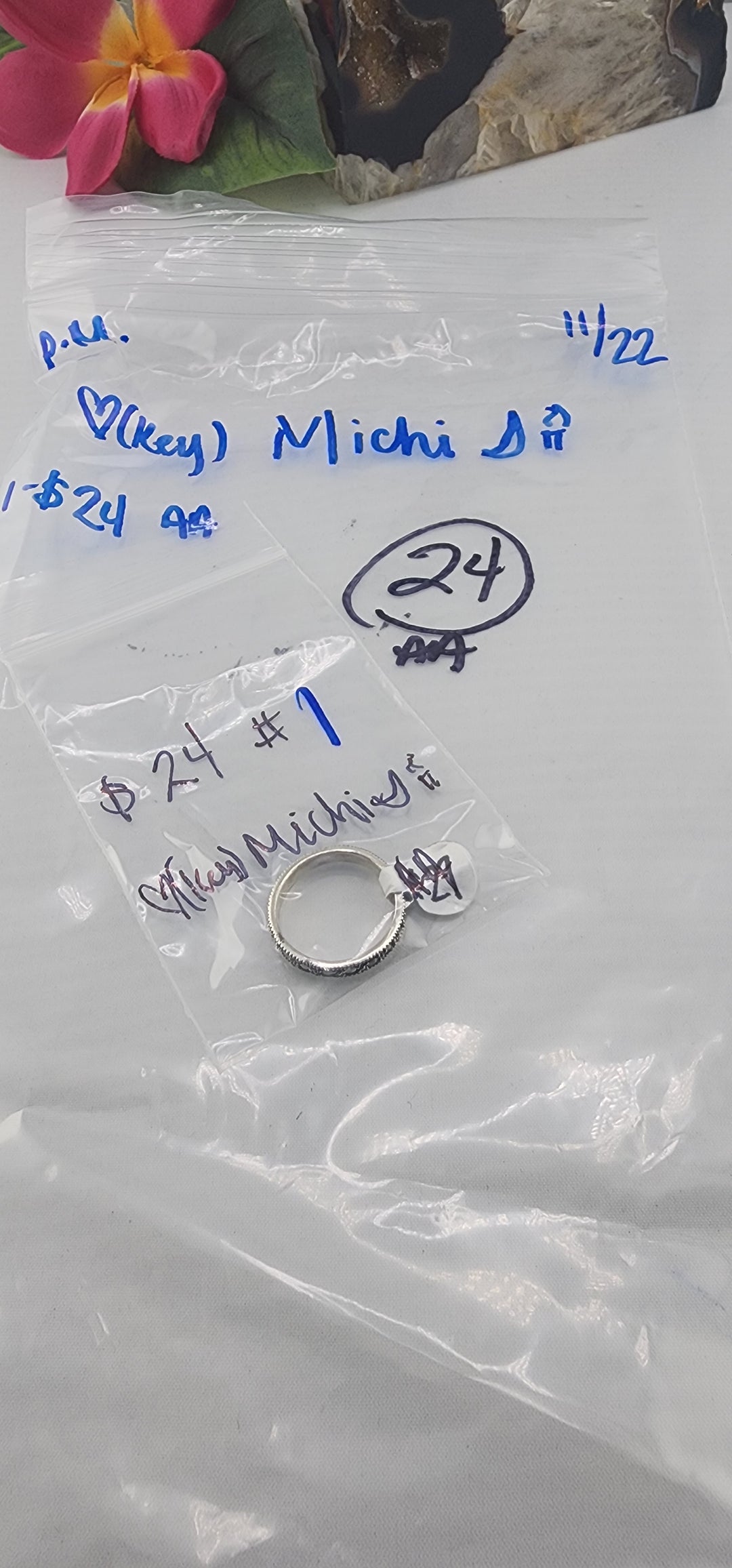 PM SHOW 48HR - RESERVED FOR:  🖤🗝️Michi🌙🕯️- 11/22/2025 tiktok Live Show - 1 Sterling Silver Items