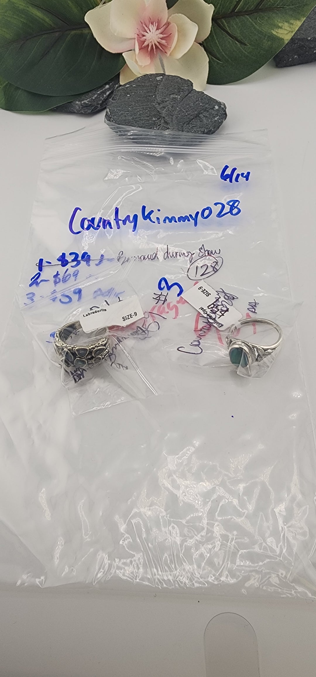 48HR - RESERVED FOR: Countrykimmy028 - 6/14/2025 FL tiktok Live Show - 2 Sterling Silver Items