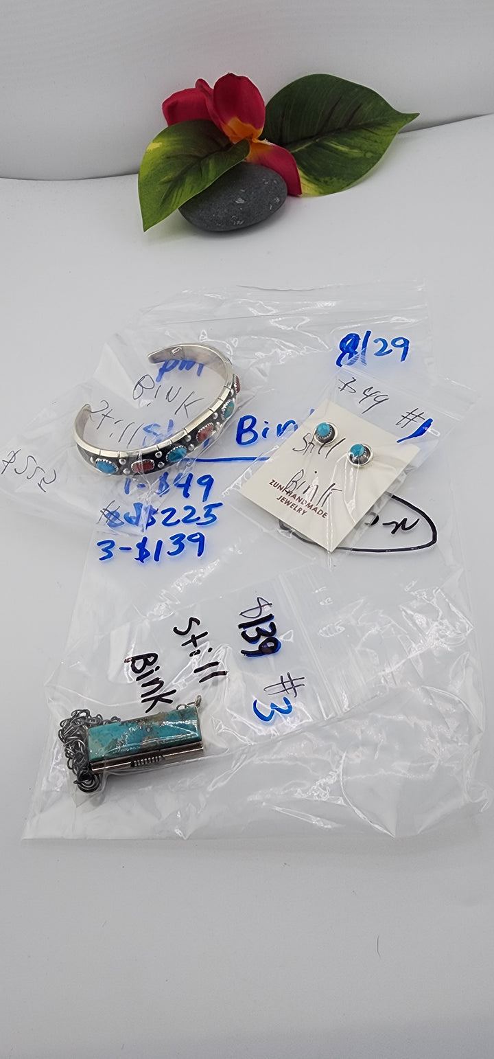 PM SHOW 48HR - RESERVED FOR: Still Bink - 8/29/2025 FL tiktok Live Show - 3 Sterling Silver Items