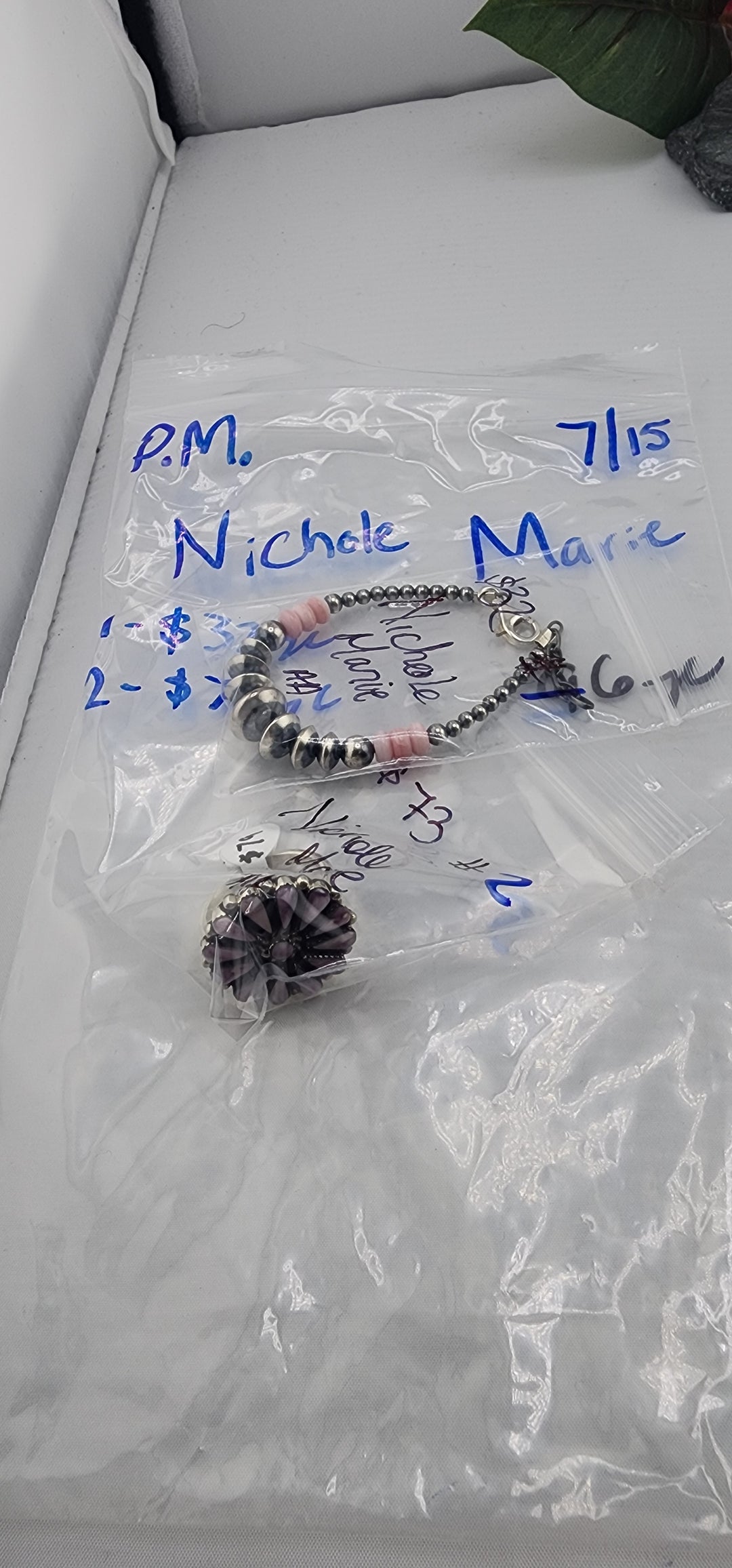 PM SHOW 48HR - RESERVED FOR: Nichole Marie - 7/15/2025 FL tiktok Live Show - 2 Sterling Silver Items