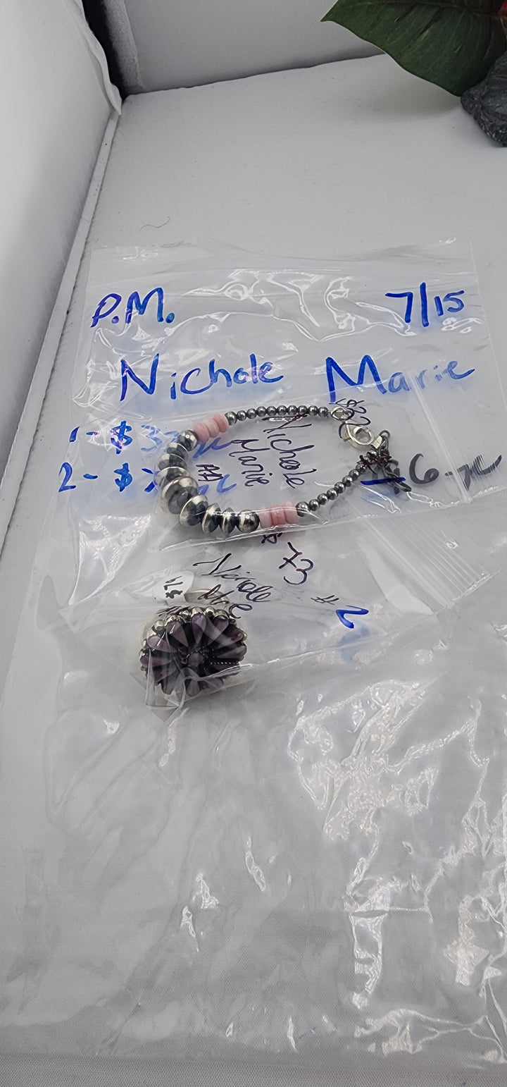 PM SHOW 48HR - RESERVED FOR: Nichole Marie - 7/15/2025 FL tiktok Live Show - 2 Sterling Silver Items
