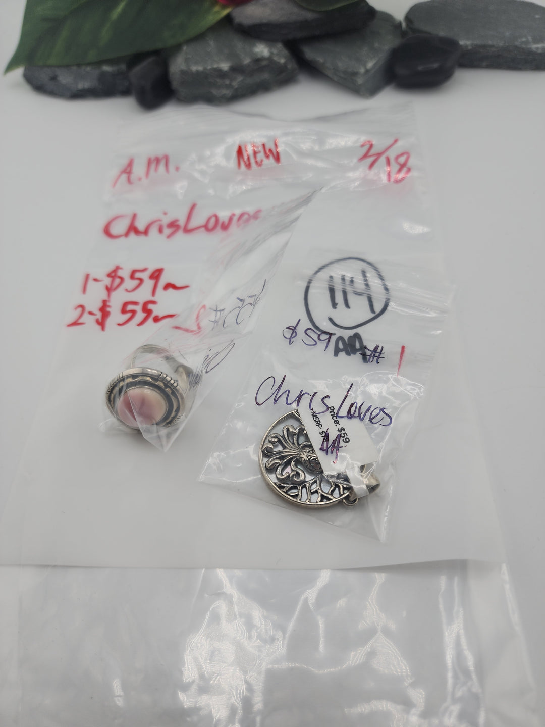 ChrisLoves - 2/18/26 - 2 925 Sterling Silver Items