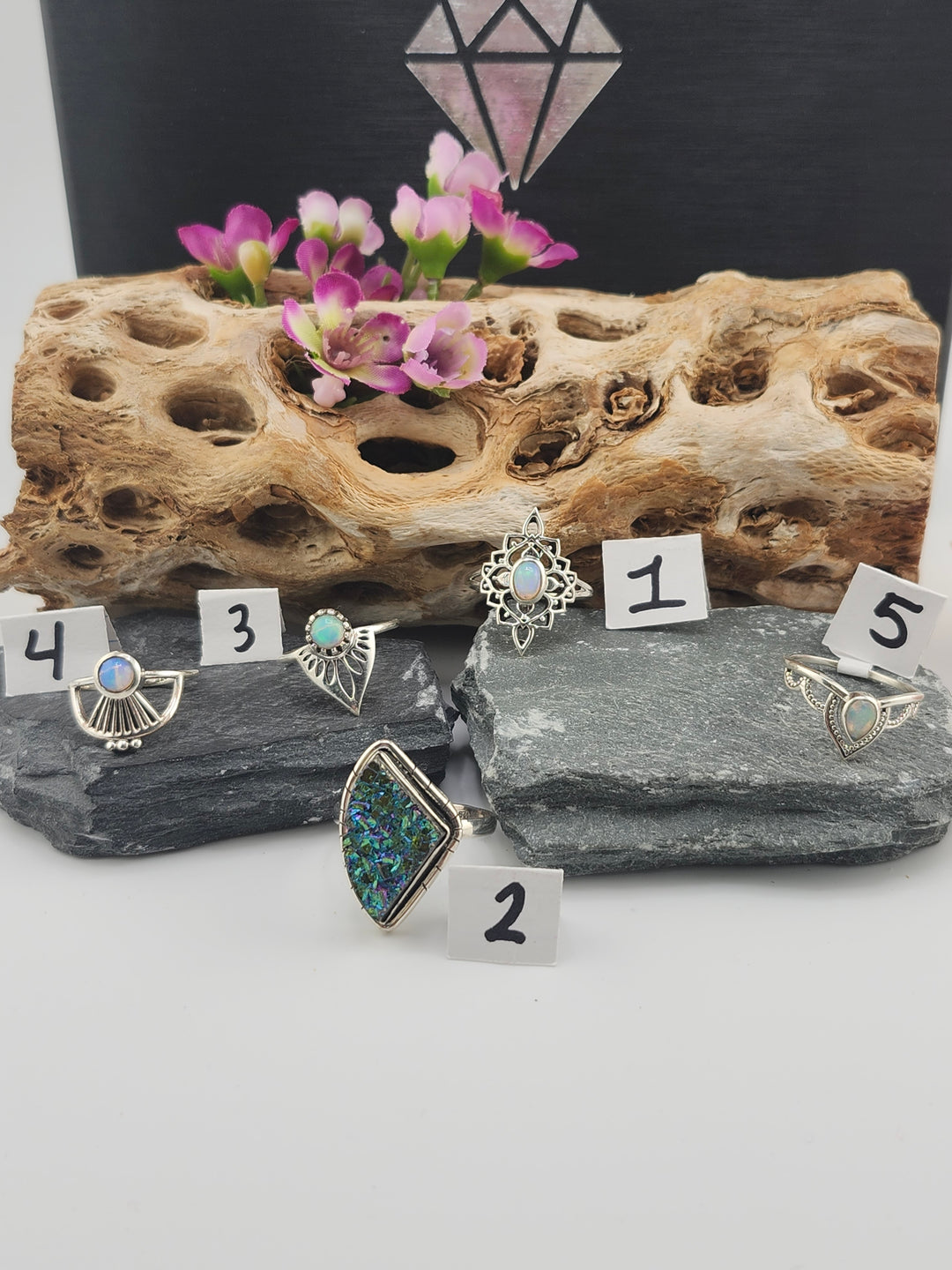RESERVED FOR: lunarsoul7709- 1/11/2025 -5 Sterling Silver Items