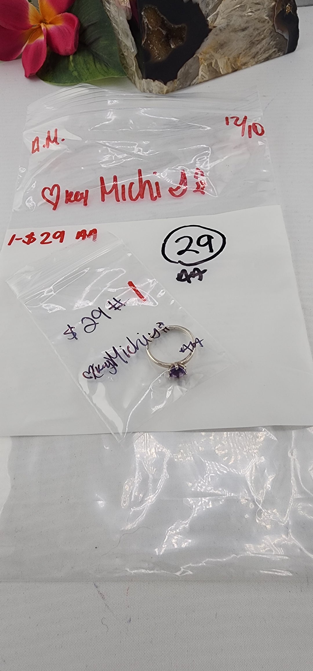 AM SHOW 48HR RESERVED FOR: 🖤🗝️Michi🌙🕯️ - 12/10/2025 FL tiktok Live Show - 1 Sterling Silver Items