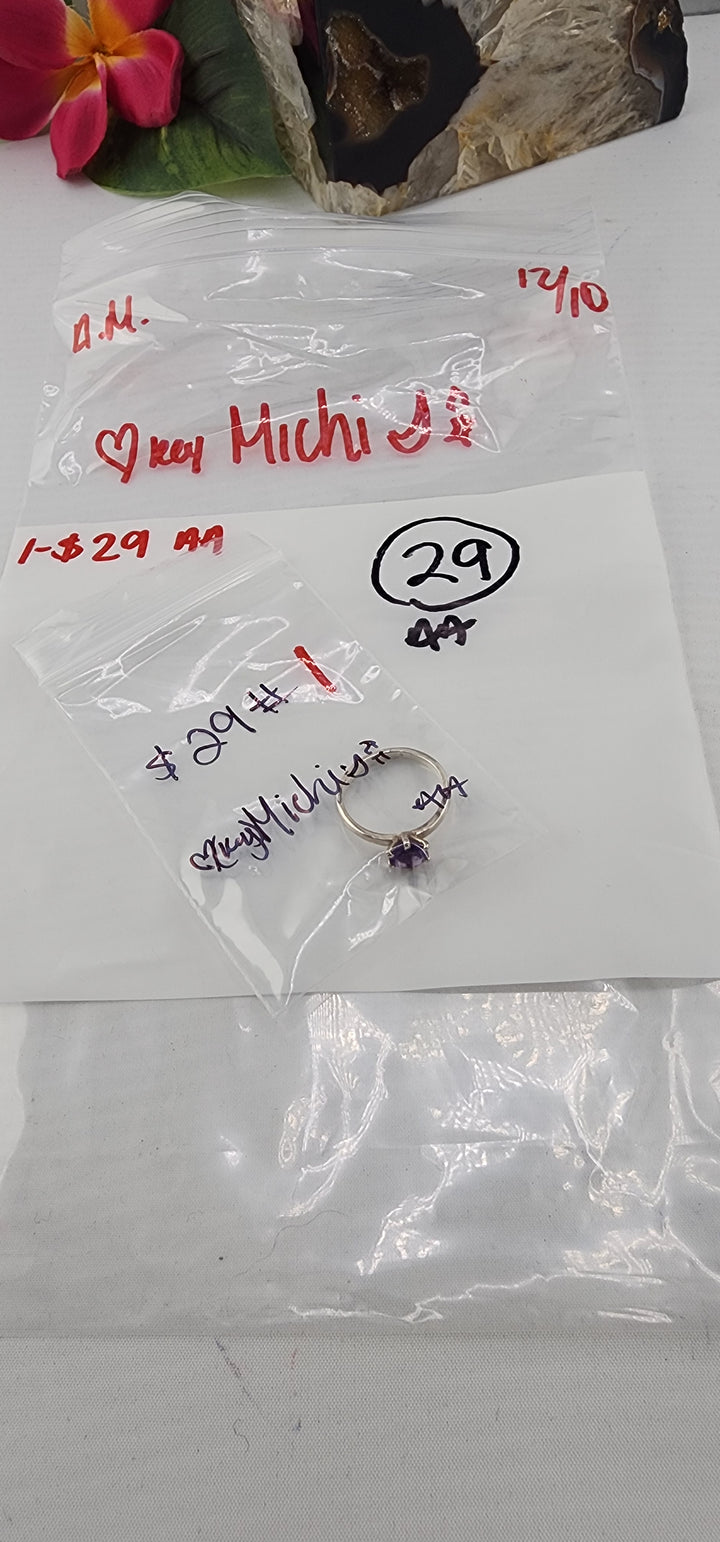AM SHOW 48HR RESERVED FOR: 🖤🗝️Michi🌙🕯️ - 12/10/2025 FL tiktok Live Show - 1 Sterling Silver Items