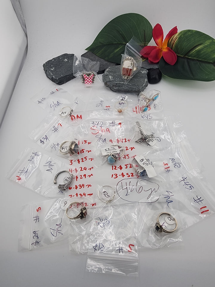 Sha - 4/10/26 - 13 925 Sterling Silver Items