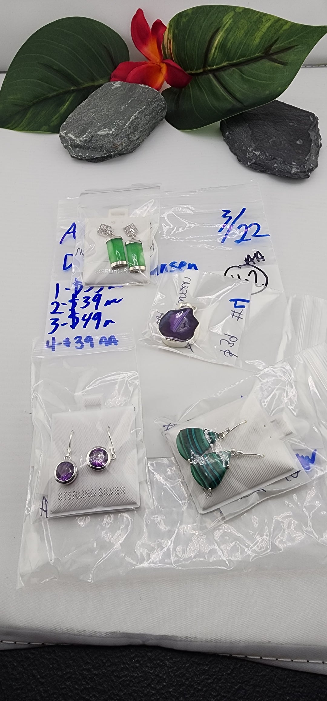 RESERVED FOR: Deanne Hansen - 3/22/2025 The Collective Boutique App Live Show - 4 Sterling Silver Items