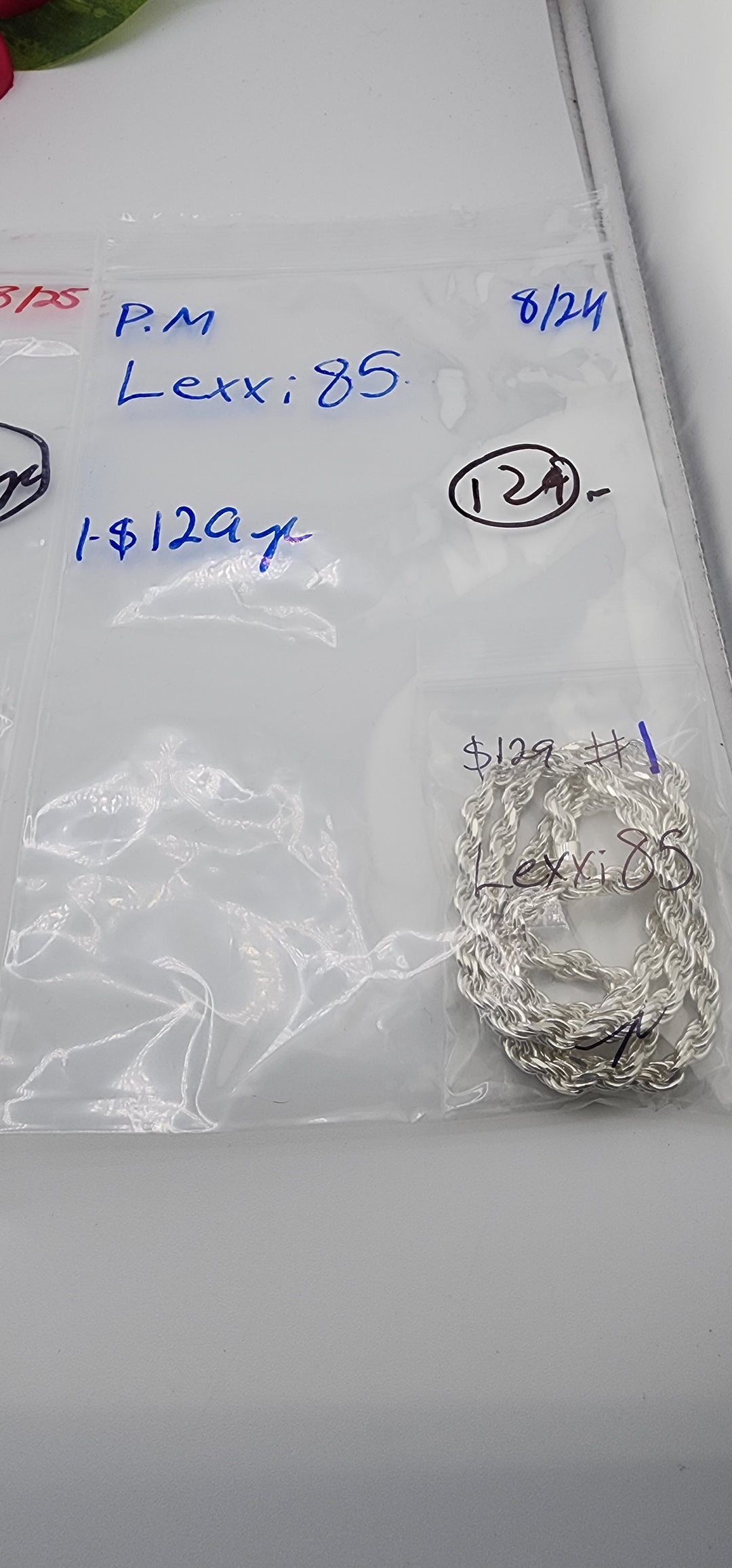 PM SHOW 48HR - RESERVED FOR:  Lexxi85- 8/24/2025 FL tiktok Live Show - 1 Sterling Silver Items