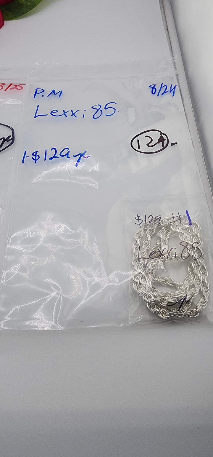 PM SHOW 48HR - RESERVED FOR:  Lexxi85- 8/24/2025 FL tiktok Live Show - 1 Sterling Silver Items