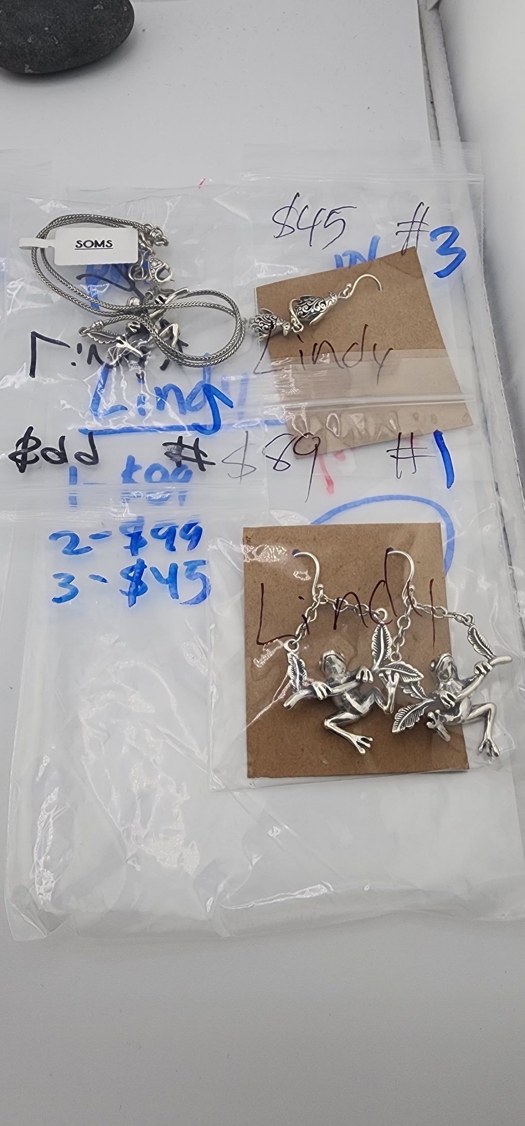 PM SHOW 48HR - RESERVED FOR: Lindy - 10/3/2025 FL tiktok Live Show - 3 Sterling Silver Items