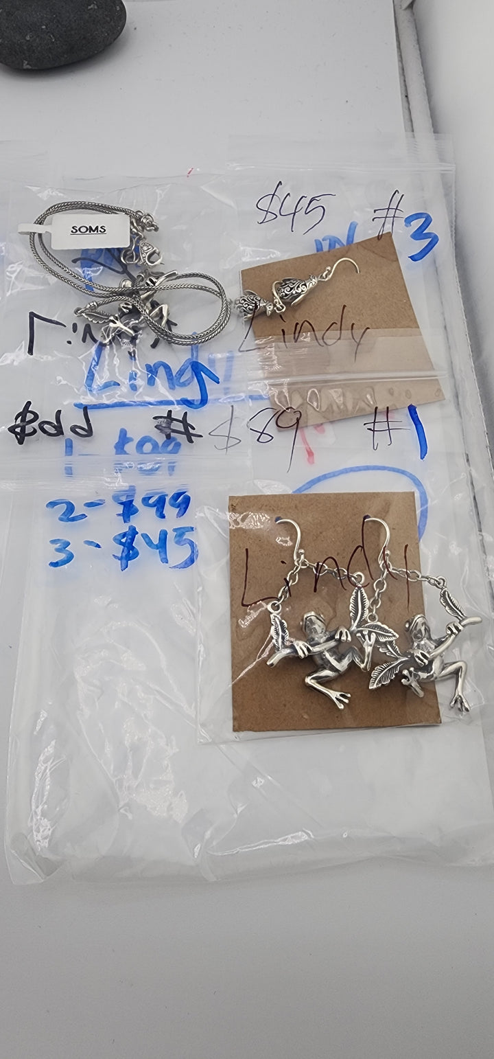 PM SHOW 48HR - RESERVED FOR: Lindy - 10/3/2025 FL tiktok Live Show - 3 Sterling Silver Items