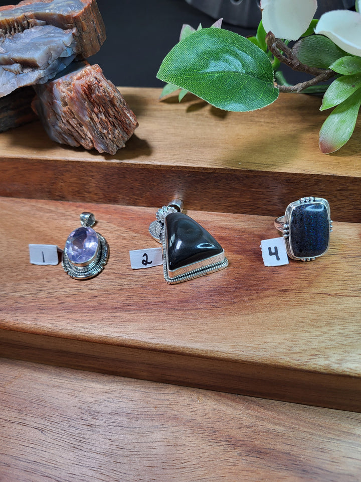 RESERVED FOR: Kristi K 8/22/24- 5 Sterling Silver Items