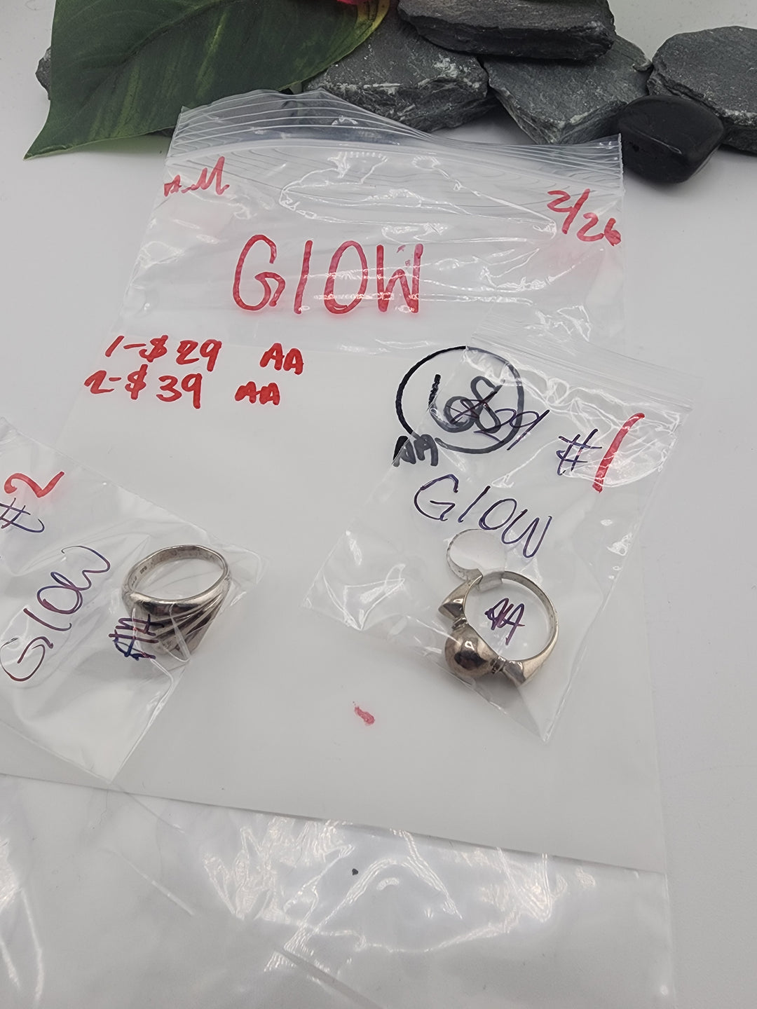 GLOW - 2/26/26 - 2 925 Sterling Silver Items