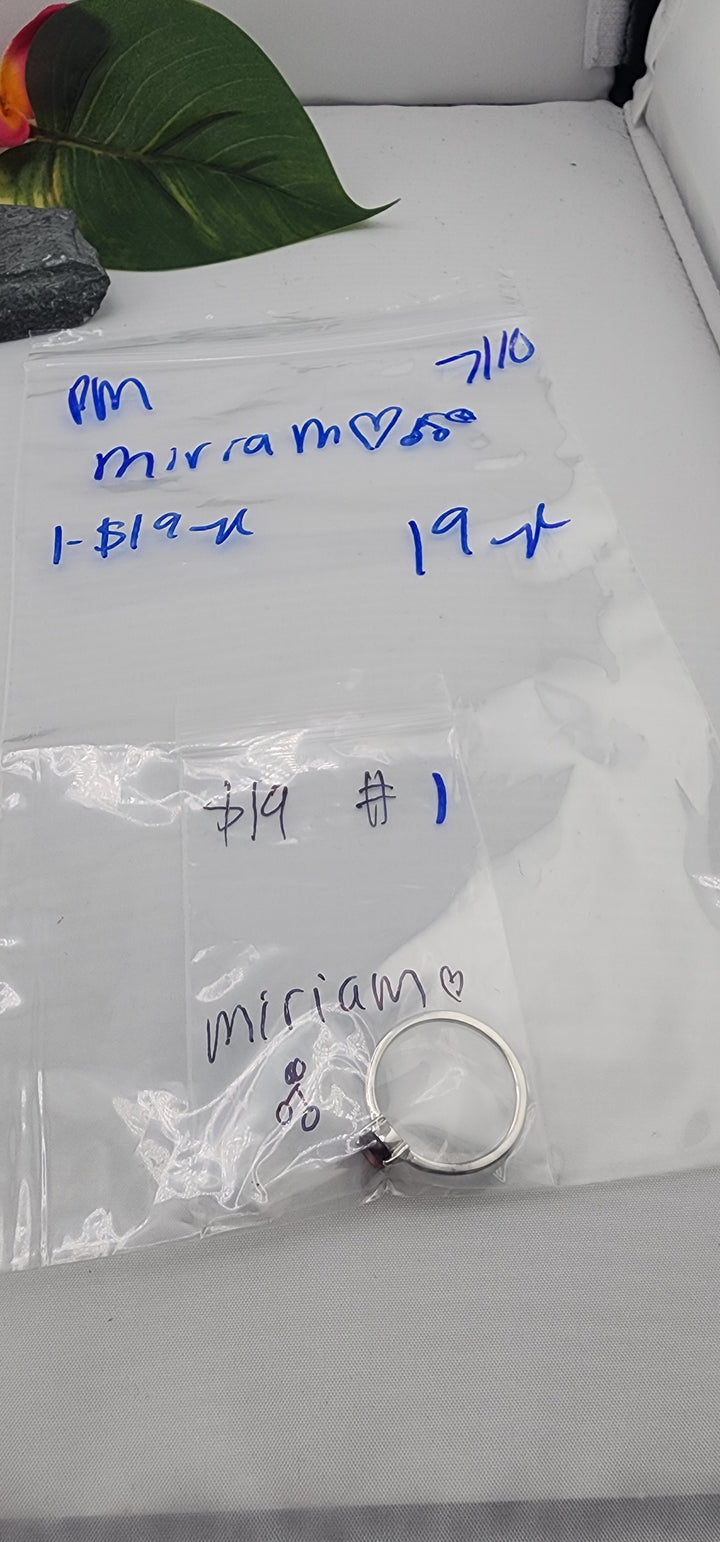 PM SHOW 48HR - RESERVED FOR: miriam❤️🍒 - 7/10/2025 FL tiktok Live Show - 1 Sterling Silver Items