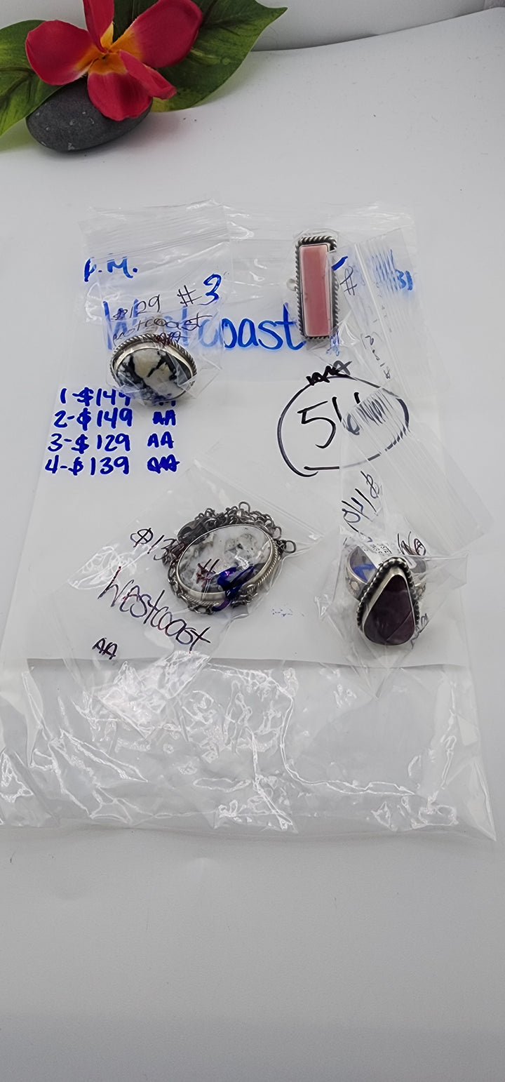 PM SHOW 48HR - RESERVED FOR: westcoast - 10/31/2025 FL tiktok Live Show - 4 Sterling Silver Items