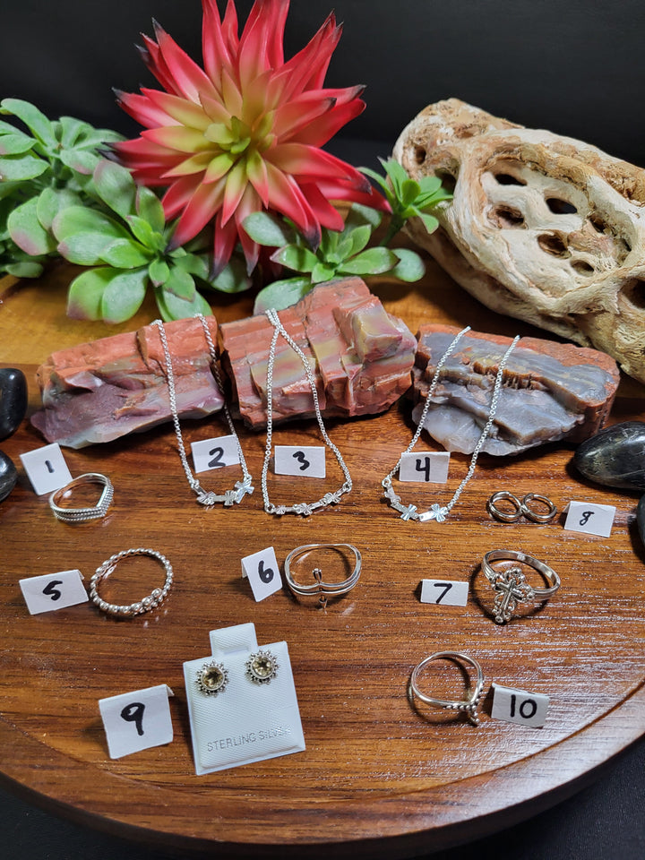 RESERVED FOR: Honey Bunny 7/25/24- 13 Sterling Silver Items