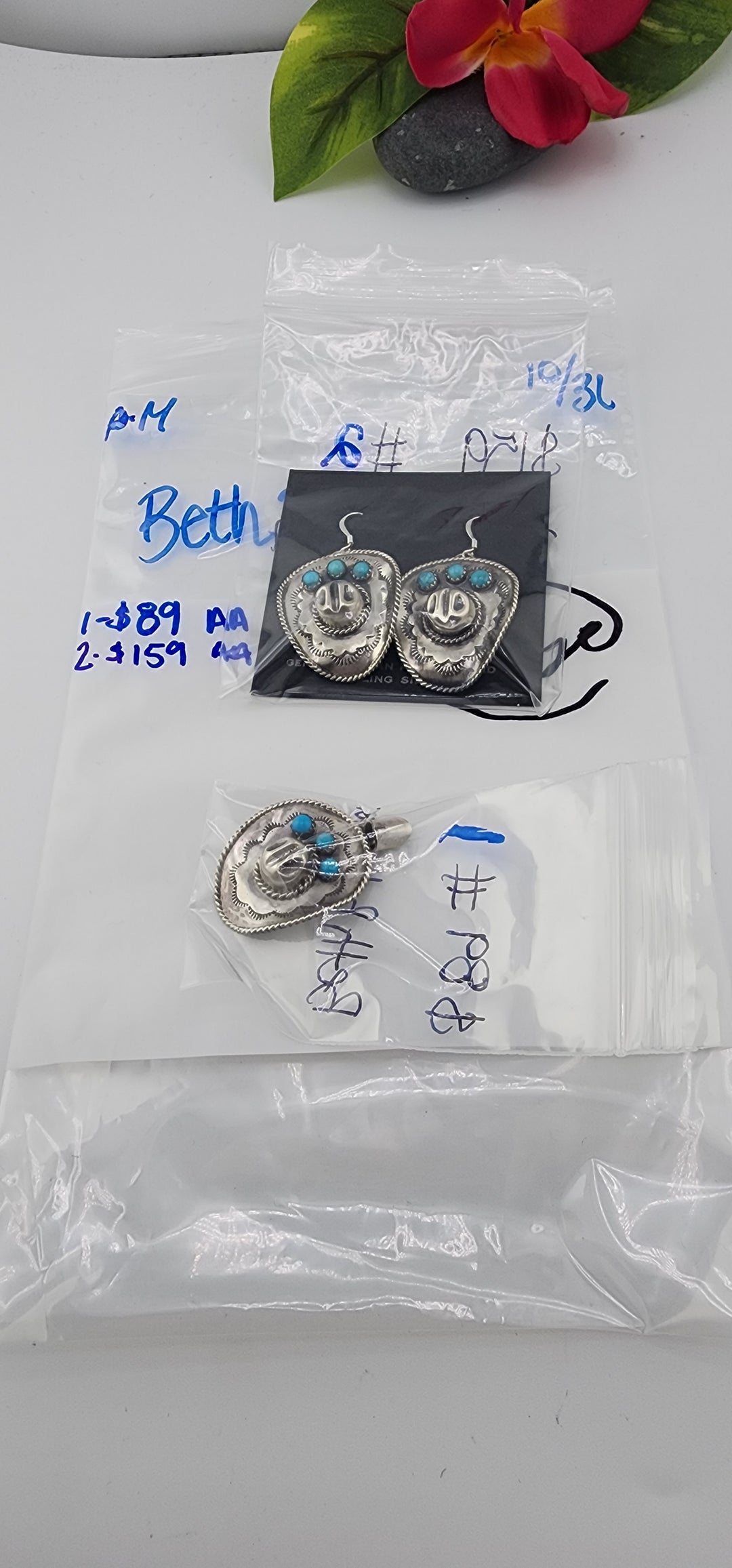 PM SHOW 48HR - RESERVED FOR: Beth Bellringer - 10/31/2025 FL tiktok Live Show - 2 Sterling Silver Items