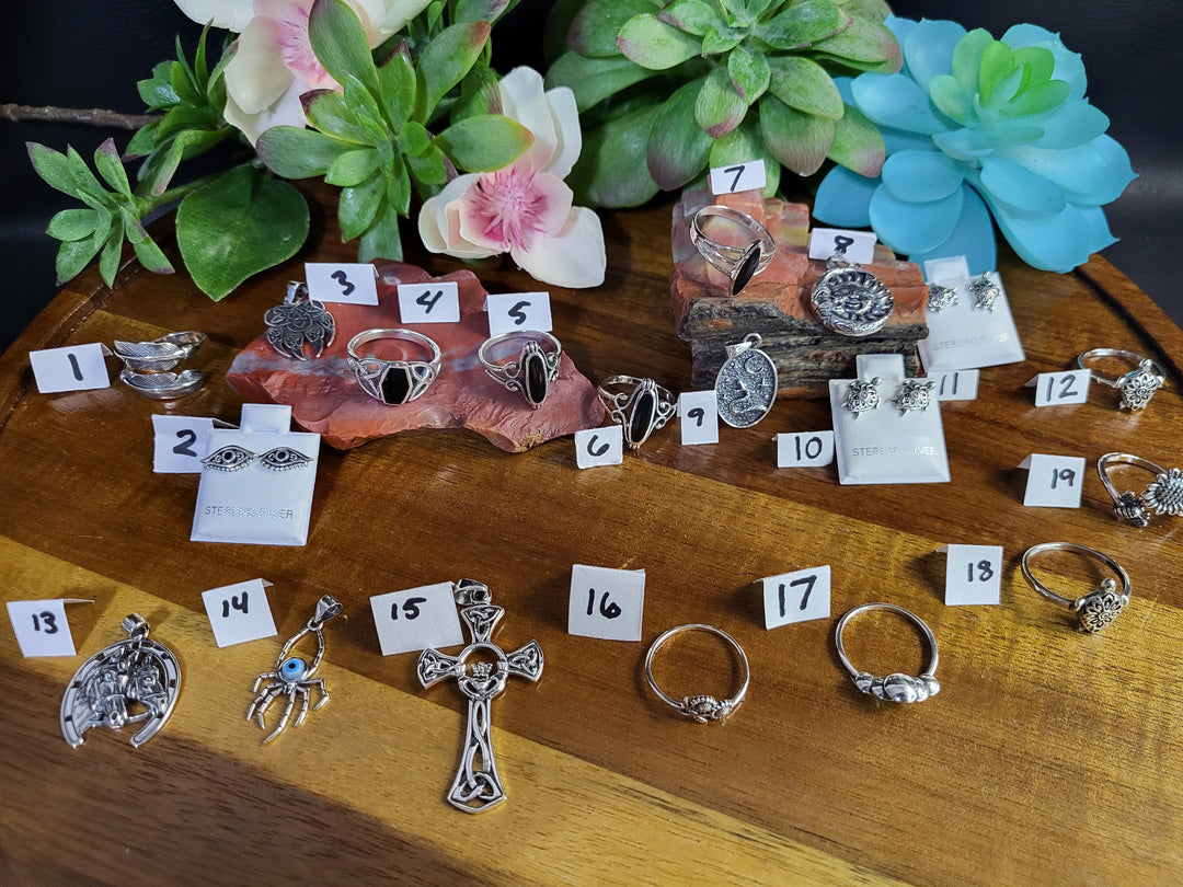 RESERVED FOR: Bee_Bee_girl-7 7/13/24- 15 Sterling Silver Items