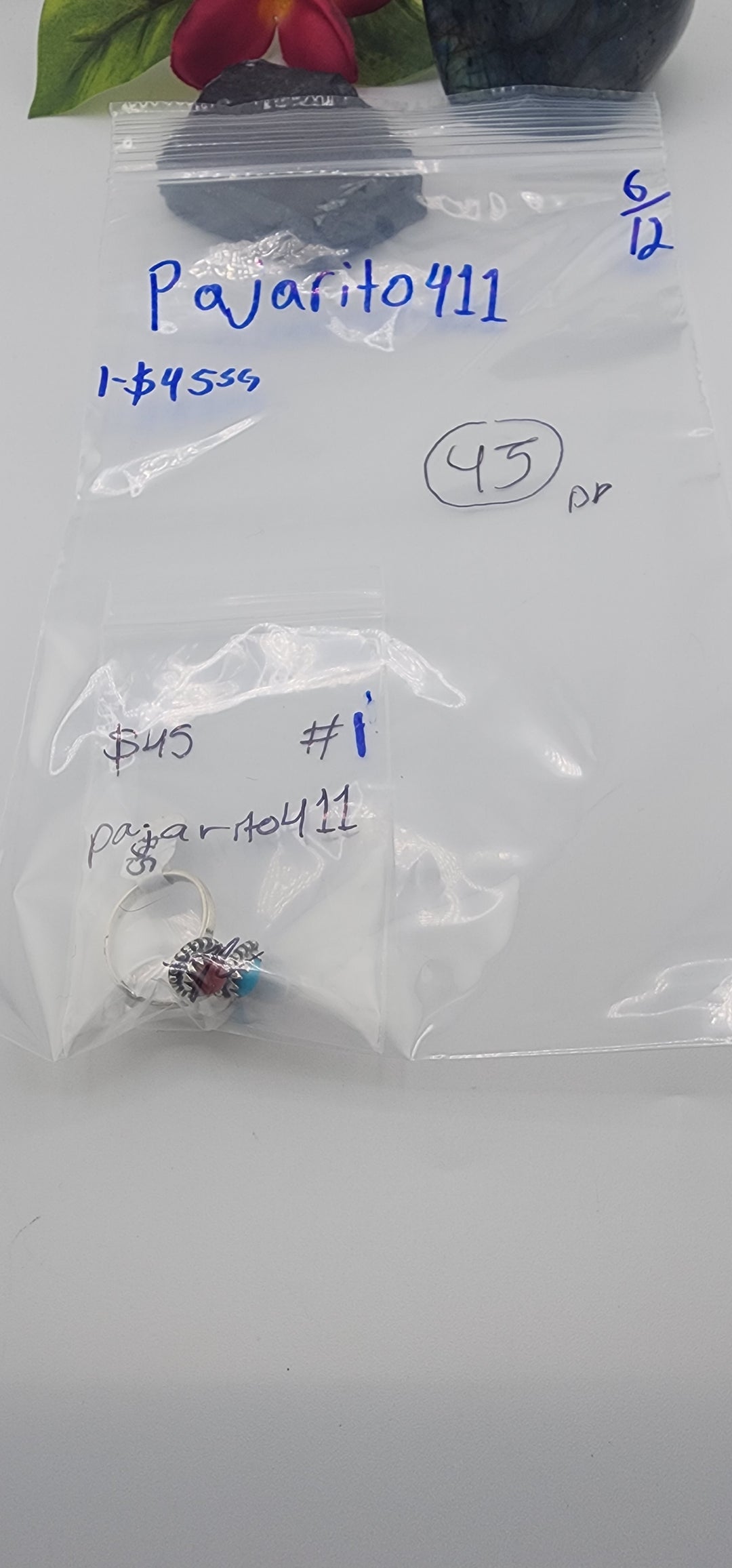 RESERVED FOR: Pajarito411 - 6/12/2025 tiktok Reservation Live Show - 1 Sterling Silver Items