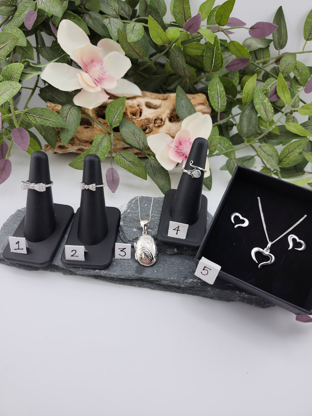 RESERVED FOR:  Chosen Princess -11/22/2024 - 5 Sterling Silver Items