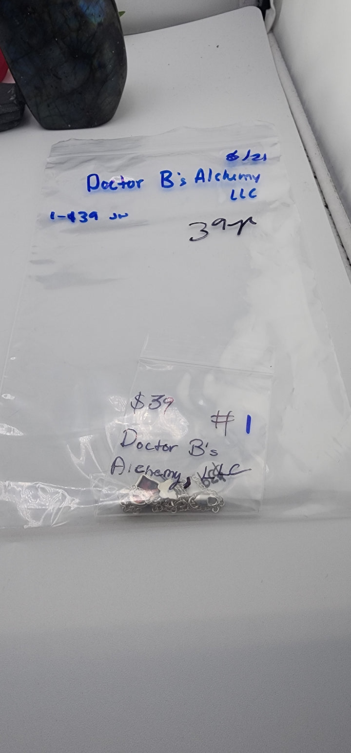 48HR - RESERVED FOR:  Doctor B's Alchemy, LLC- 6/21/2025 FL tiktok Live Show - 1 Sterling Silver Items