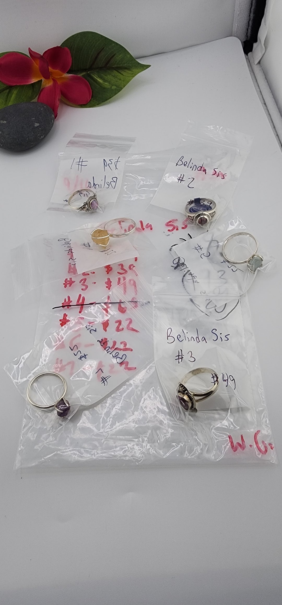 AM SHOW 48HR - RESERVED FOR: Belinda Sis - 9/16/2025 FL tiktok Live Show - 6 Sterling Silver Items