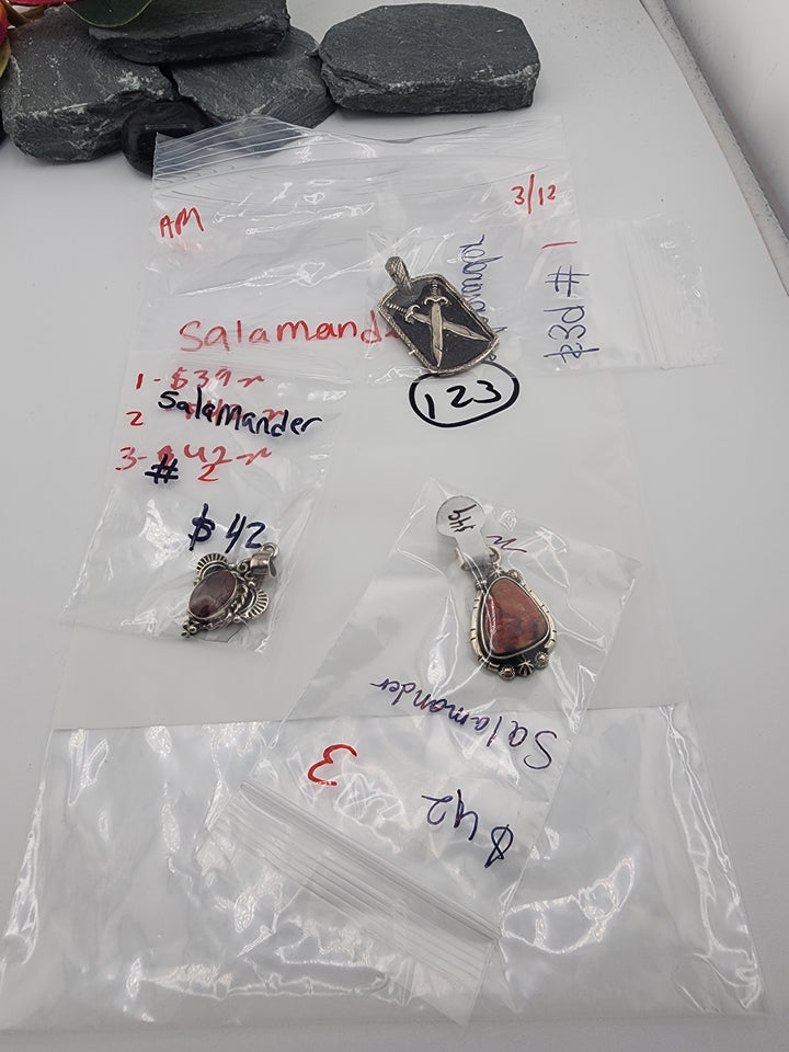 salamander - 3.12.26 - 3 925 Sterling Silver Items