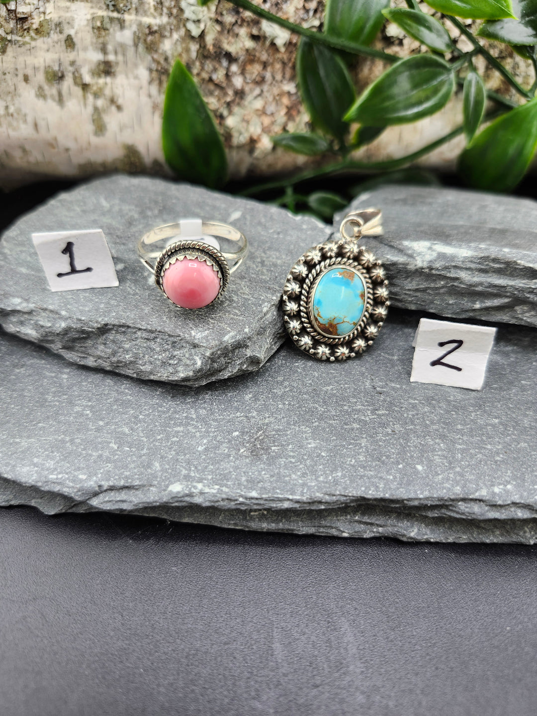 RESERVED FOR:  Steph-11/03/2024 -2 Sterling Silver Items