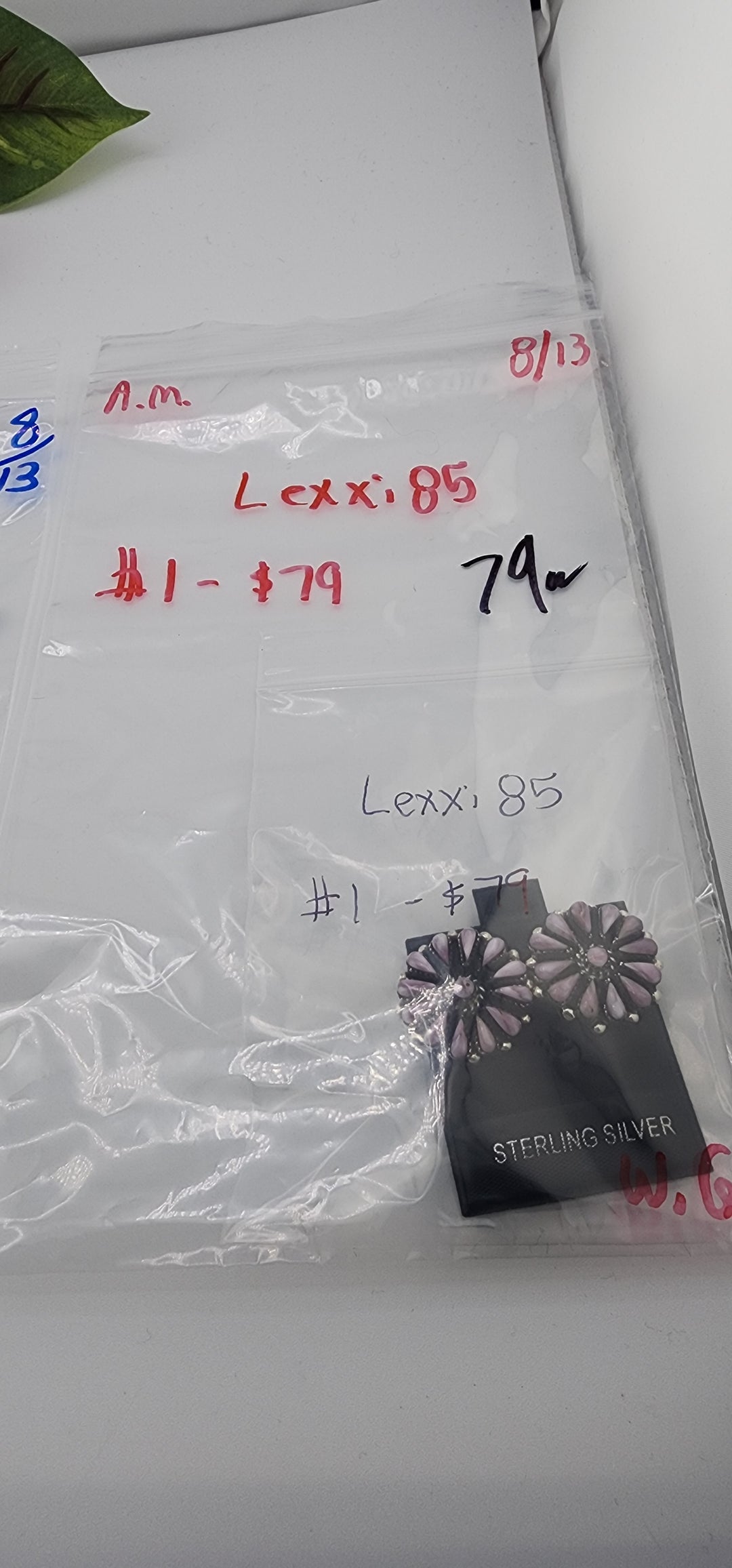 AM SHOW 48HR - RESERVED FOR: Lexxi85- 8/13/2025 FL tiktok Live Show - 1 Sterling Silver Items