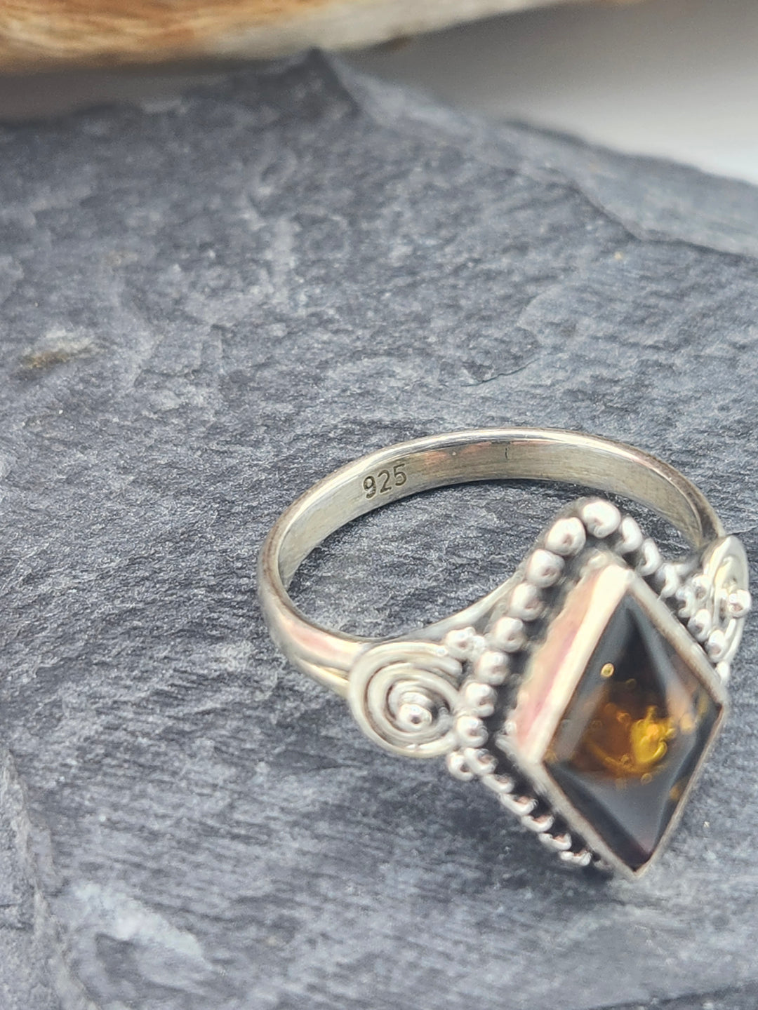 Baltic Amber  Ring