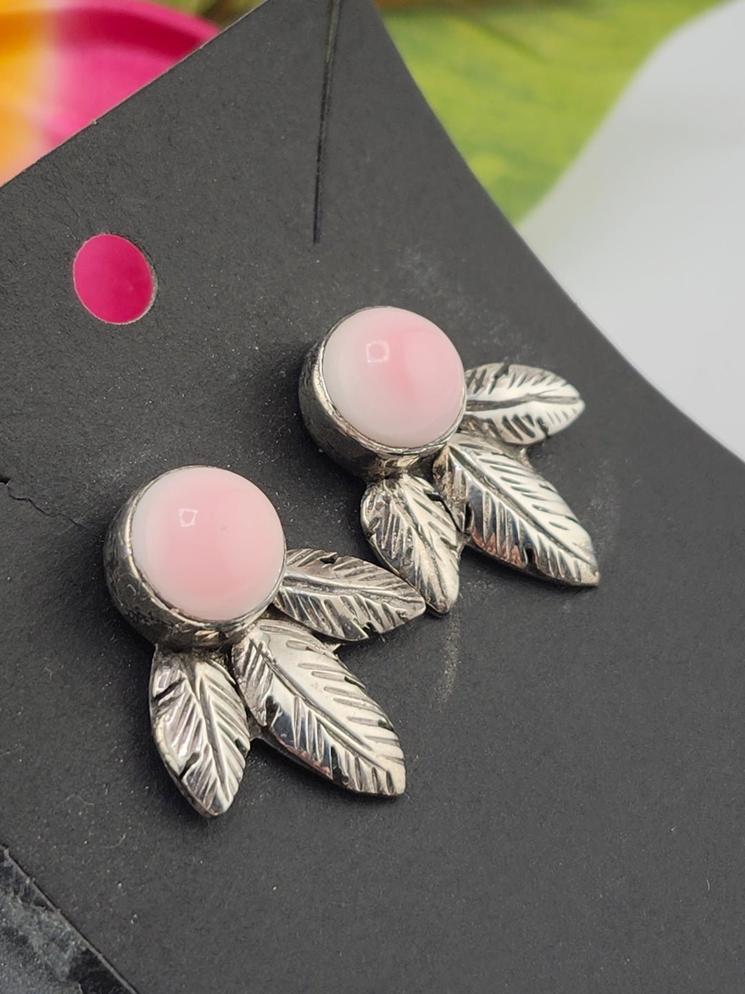 Queen Conch Stud 925 Sterling Silver Earrings