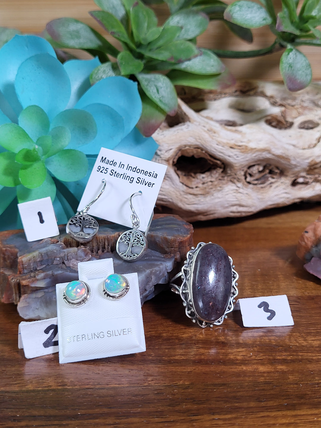 RESERVED FOR: Marsha 7/20/24- 3 Sterling Silver Items