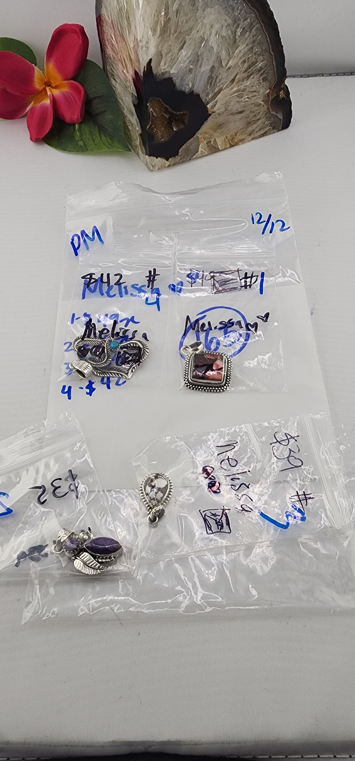 PM SHOW 48HR - RESERVED FOR: Melissa 💕🇵🇷 - 12/13/2025 tiktok Live Show - 4 Sterling Silver Items