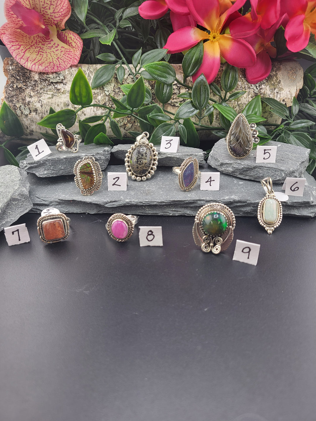 RESERVED FOR:  Cash Cow Side Hustler -10/31/2024 - 9 Sterling Silver Items