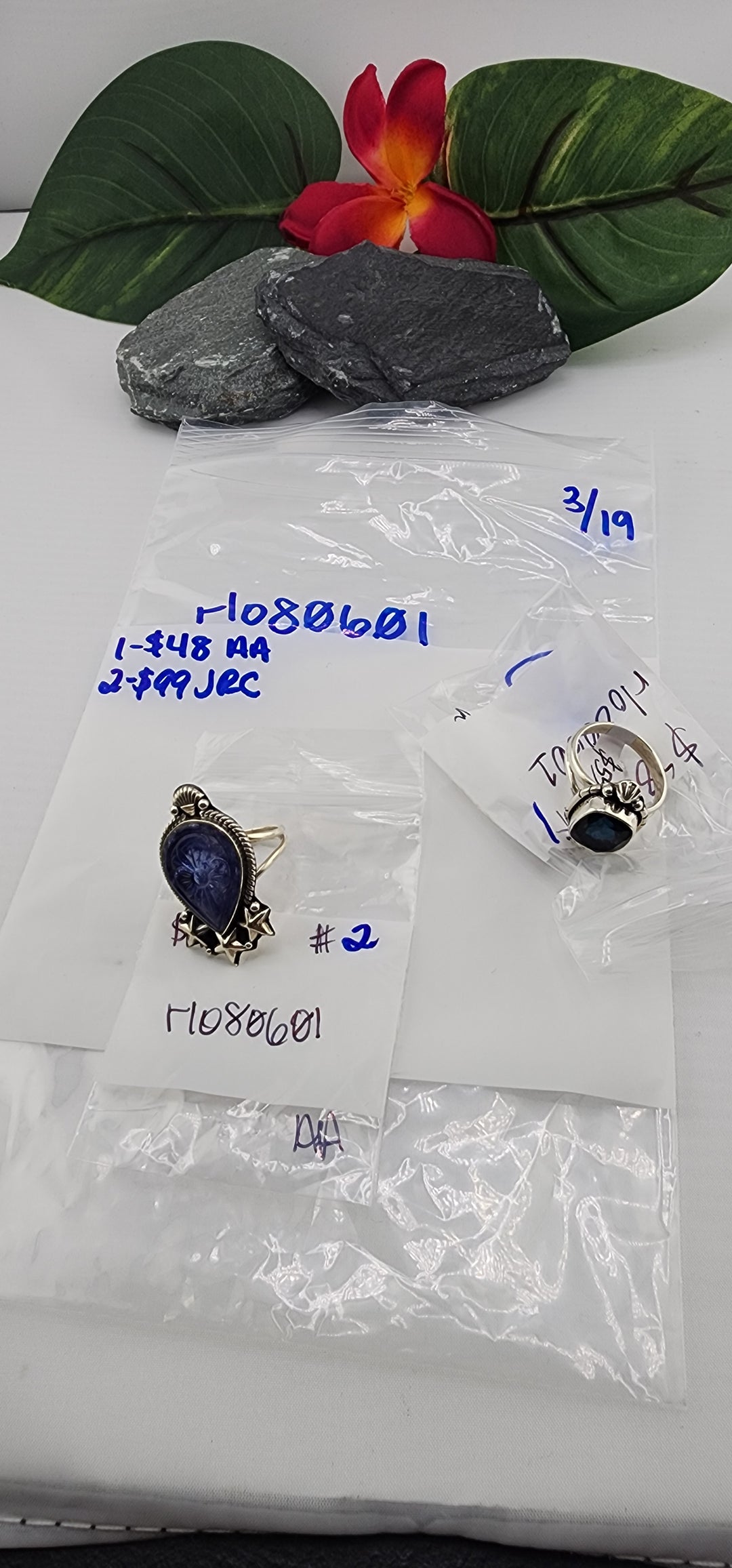 RESERVED FOR: rlo80601 - 3/19/2025 Live Show - 2 Sterling Silver Items