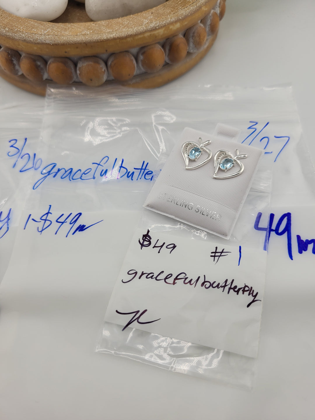 RESERVED FOR: gracefulbutterfly - 3/27/2025 tiktok Live Show - 1 Sterling Silver Items