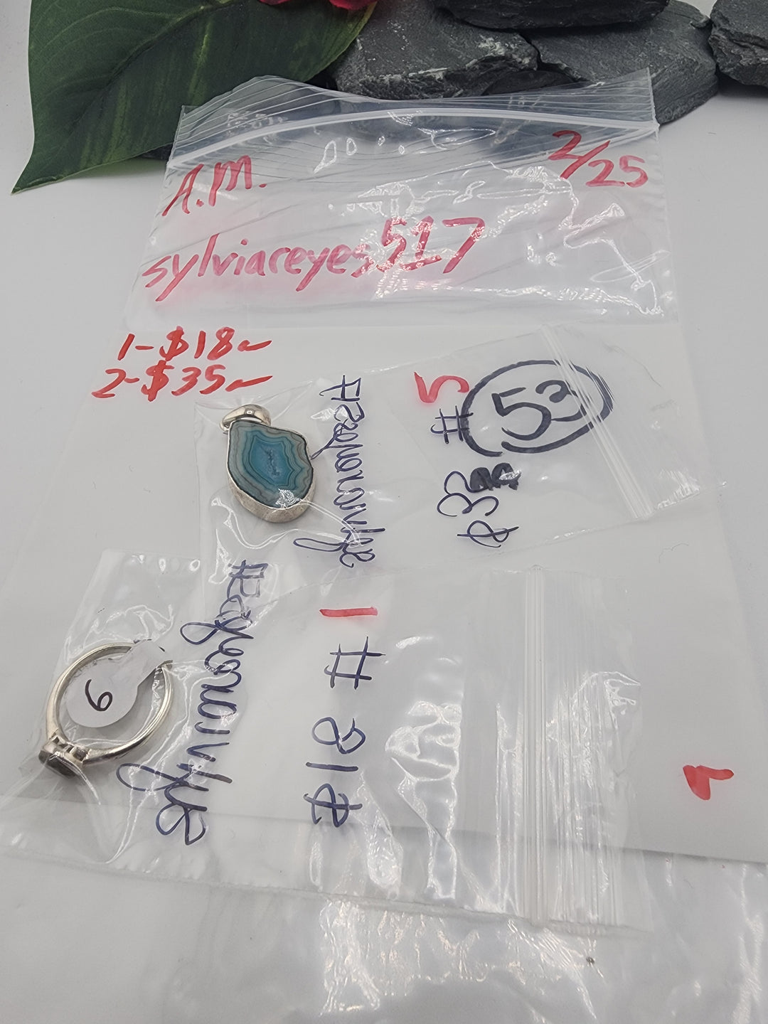sylviareyes517 - 2/25/26 - 2 925 Sterling Silver Items