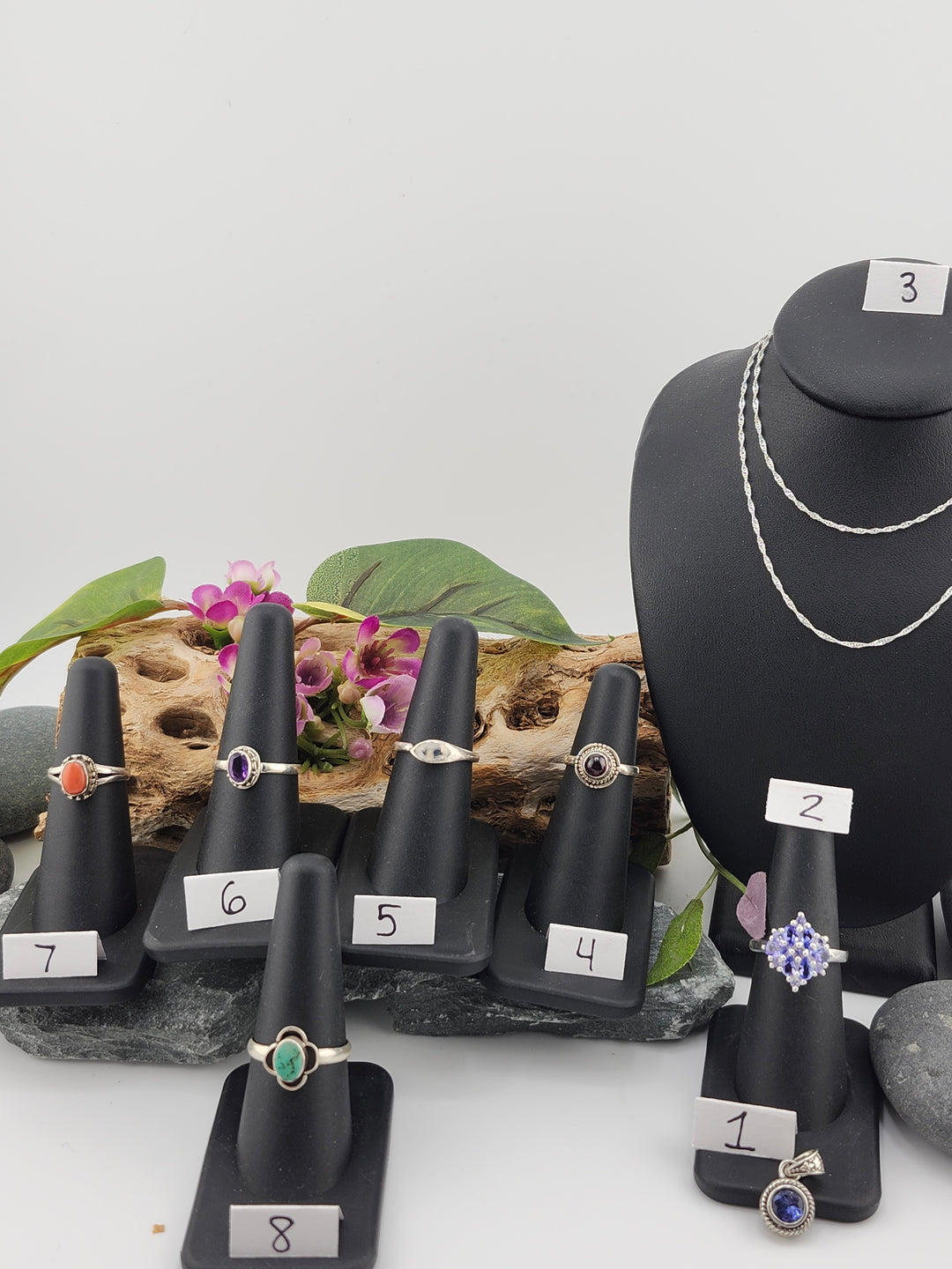 RESERVED FOR:   DStegall -12/07/2024 - 8 Sterling Silver Items