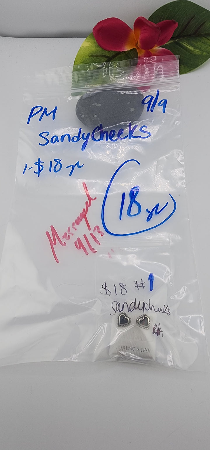 PM SHOW 48HR - RESERVED FOR: SandyCheeks - 9/9/2025 FL tiktok Live Show - 1 Sterling Silver Items